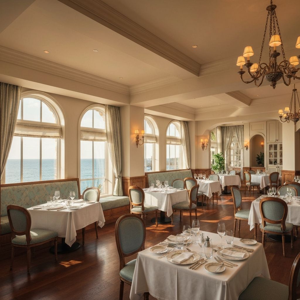 Interior dining room