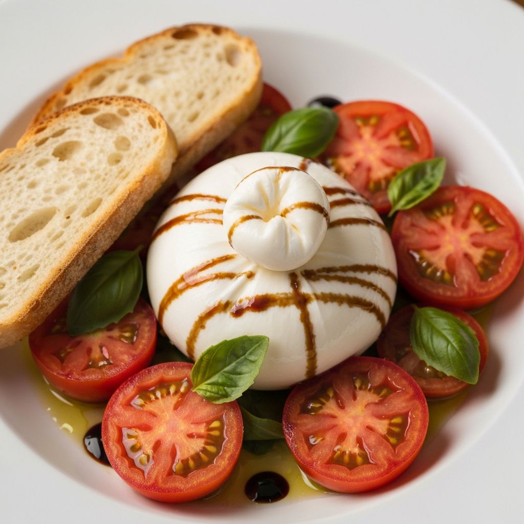 Burrata & Heirloom Tomato